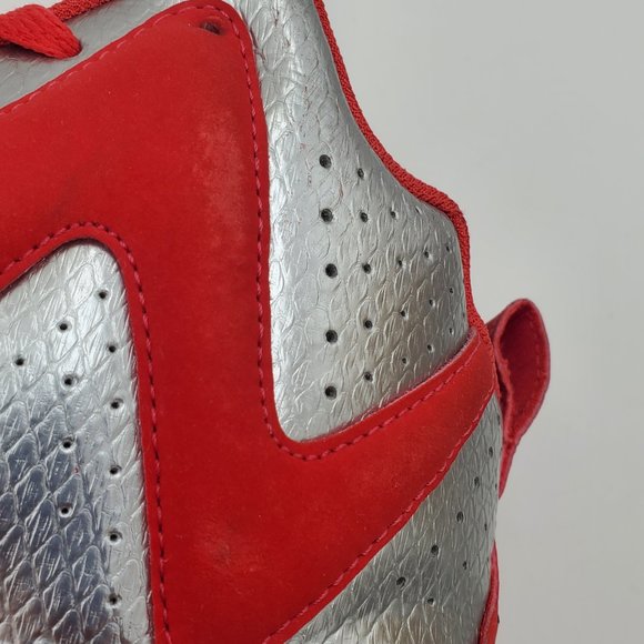 Reebok | Kamikaze 2 Mid | Red/Silver | 2013 | Size 8.5 - Picture 5 of 8